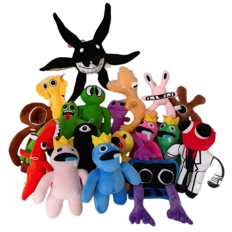 Compra online de 50-80cm arco-íris amigos boneca de pelúcia brinquedo jogo  personagem dos desenhos animados monstro roxo macio plushie recheado  brinquedos de halloween presente para crianças