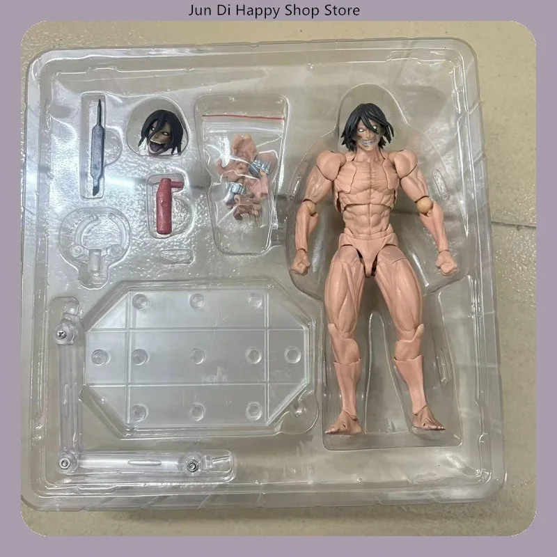 Eren Yeager Articulated Figure Anime Statue - Collector's Desktop Ornament Gift