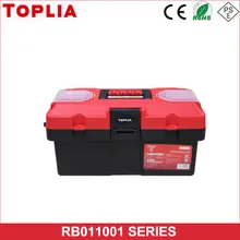 

TOPLIA RB011001/2/3 Toolbox Enhanced Double-layer Toolbox Multifunctional 19-inch Storage Box