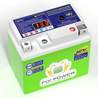 Phxing au lithium étanche avec affichage, batterie de moto de scooter d'énergie, basse température, degré, 7S, 12V, 4Ah, 260A 4