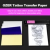 OZER 50 Sheets Tattoo Transfer Paper A4 Size, Thermal Copier Template Paper for Thermal Copier Template Paper for Tattoo Artist 3