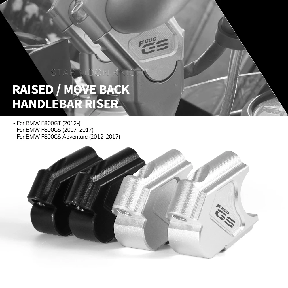 Мотоциклетный руль подъемная Тяговая Ручка Зажим Расширенный адаптер для BMW F800GT F 800 GT 2012- F800GS F 800 GS Adv 2007 - 2017 Мотоциклетный руль подъемная Тяговая Ручка Зажим Расширенный адаптер для BMW F800GT F 800 GT 2012- F800GS F 800 GS Adv 2007 - 2017