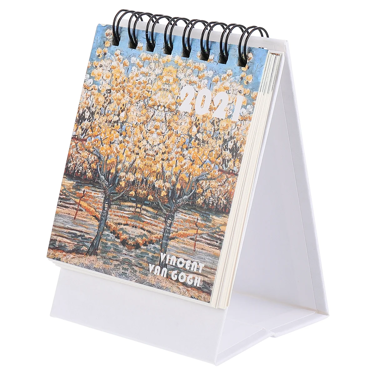 1 Pc Lovely 2021 Calendar Beautiful Desktop Calendar Printed Monthly Calendar