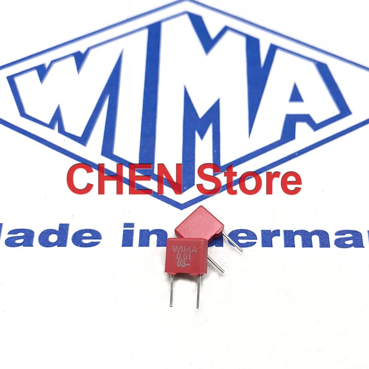 1PCS WIMA MKS2 5MM Film capacitor Hi-Fi Audio 0.1UF 1NF 0.01UF 1UF 1.5UF 10UF 22NF 2200PF 0.22UF 2.2UF 50V 63V 100V P5 audio electrolytic capacitor