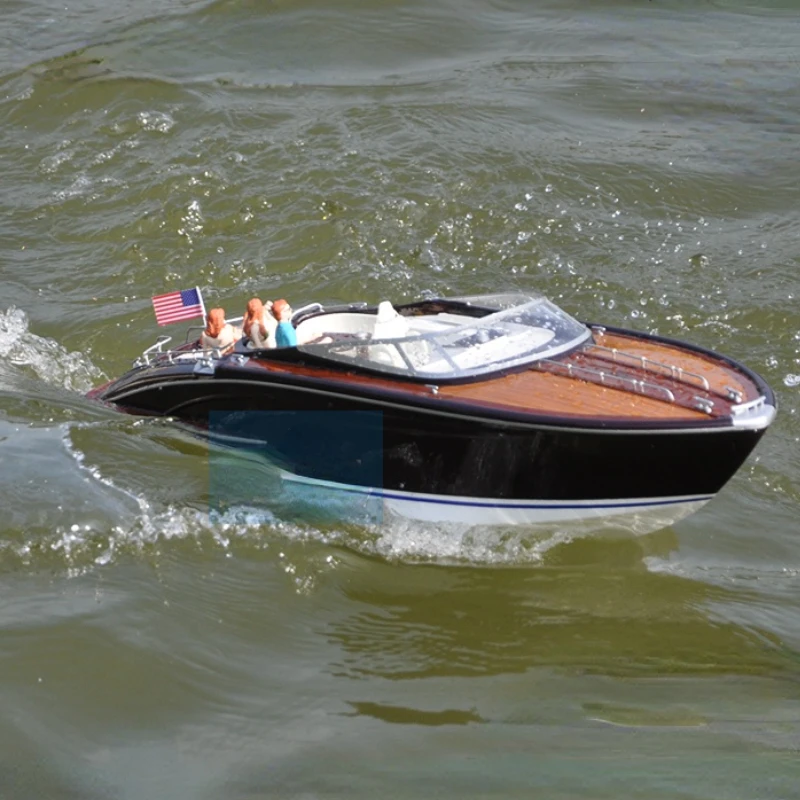 RC Boat Model Yacht REVIVAL Luxury Yacht Finished Boat Bikini Figure Model Scale Boat Fast Boat 2