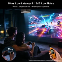 Everycom HQ11W 3600 ANSI 4K Full HD Projector Android 15 3G 64G Home Theater WiFi6 Smart TV Movie Gaming Projectors Beamer 2