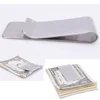 High Quality Hot Sale Metal Clip Slim Pocket Credit Card ID Clip Stainless Steel Money Clip Wallet Cash Clamp Men Purse 3