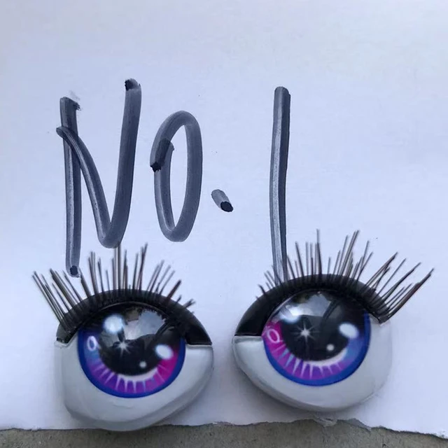 Large Giant Googly Eye Hair Clip - Pink or White New Colours!