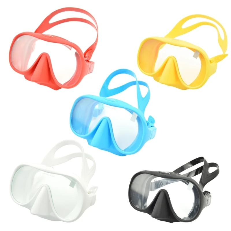 

Tempered Glass Scuba Mask Swim Mask with Nose Cover for Scuba Diving Swimming