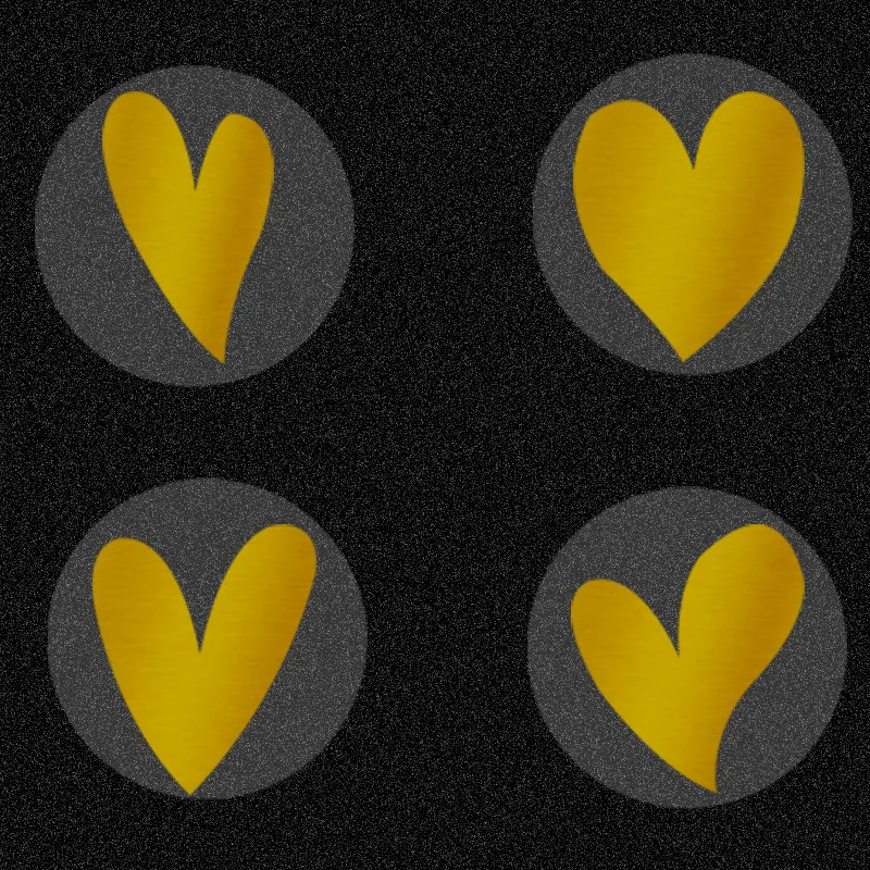 Decorative Stickers 100-500pcs 1inch Golden Heart Sticker for Product Lovely Gift Sealing Decoration Supply Transparent Waterproof Packing Label cartoon stickers decorative stickers self adhesive stickers custom stickers stationery stickers anime stickers paper stickers adhesive stickers decorative labels stickers animal stickers