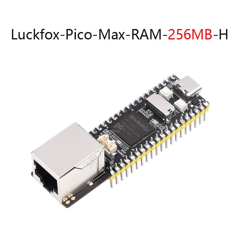 Luckfox Pico Pro / Luckfox Pico Max Linux RV1106 Rockchip AI Board ARM Cortex-A7 / RISC-V better than Raspberry Pi Pico