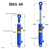 Hydraulic Cylinder Two-way Lift Top Telescopic 1 2 Ton Hydraulic Oil Top Hydraulic Pressure Top Accessories 5