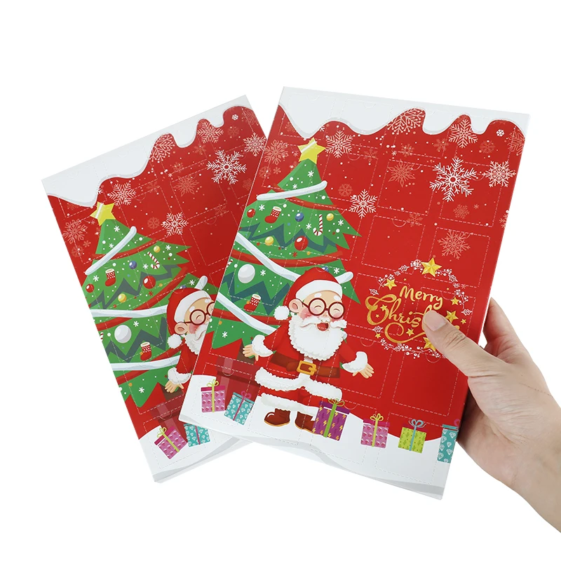 24 Tage Weihnachts-Adventskalender, leere Boxen zum Befüllen von Weihnachts-Partyzubehör, 2026, Neujahr, Kinder, Gastgeschenke, Überraschung, DIY-Geschenkbox – Detail 6