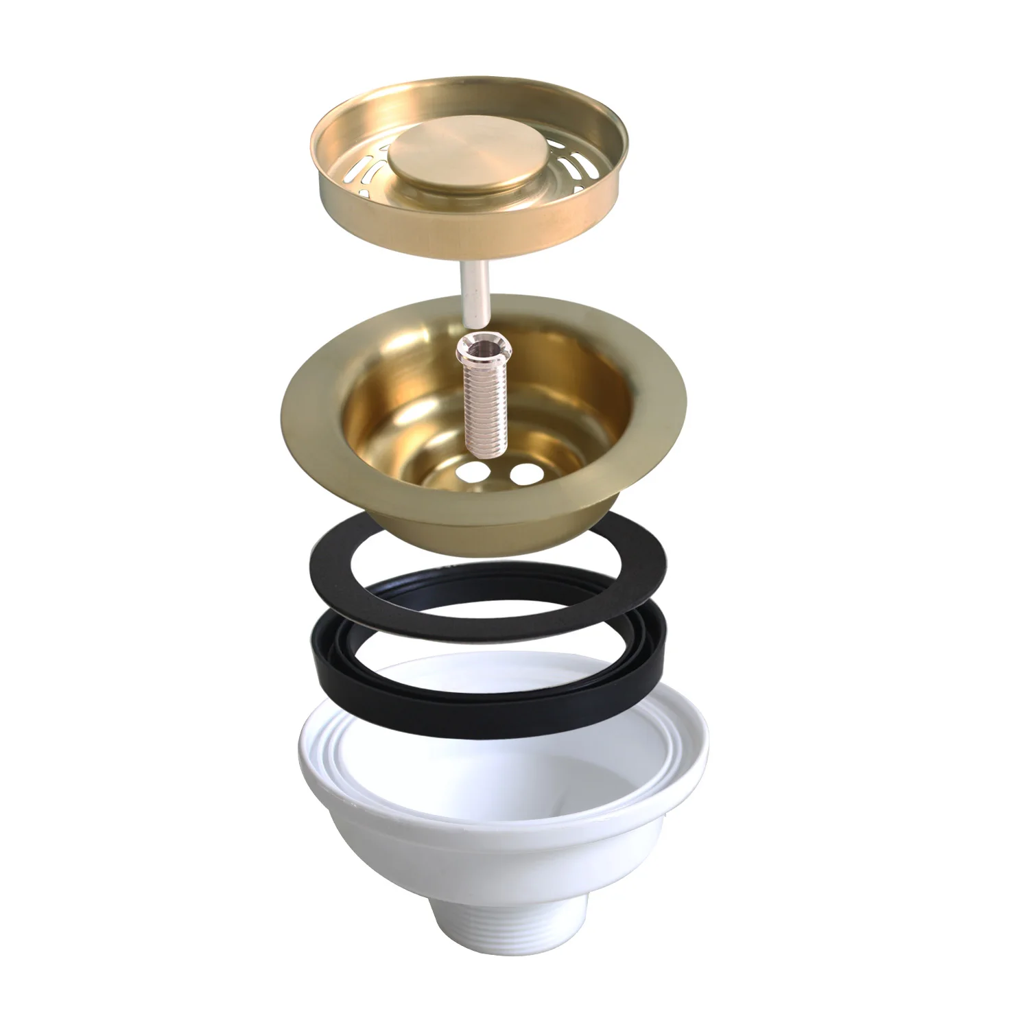 talea drain banhado ouro downcomer sink bowl 01