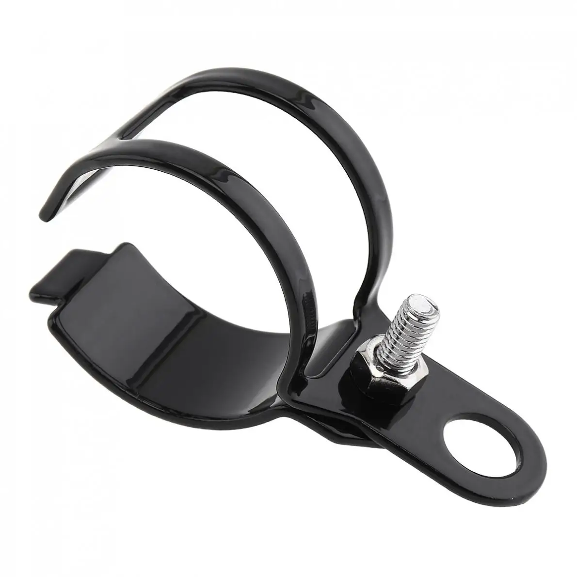 motorcycle turn signal bracket 2pcs Motorcycle Mount Turn Signal Bracket Flasher Bracket Blinker Indicators Holder Fork Mount Clamp ATV / Scoote