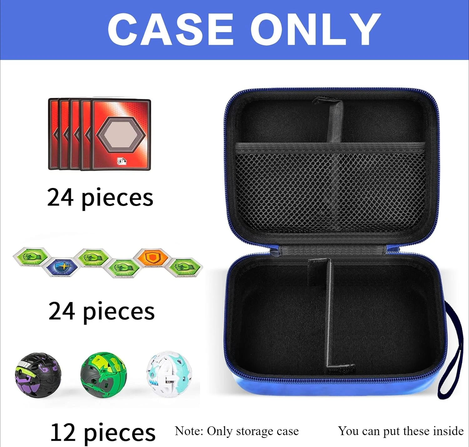 CASE ONLY)Case Compatible with Bakugan for Baku Gear Pack, Toys