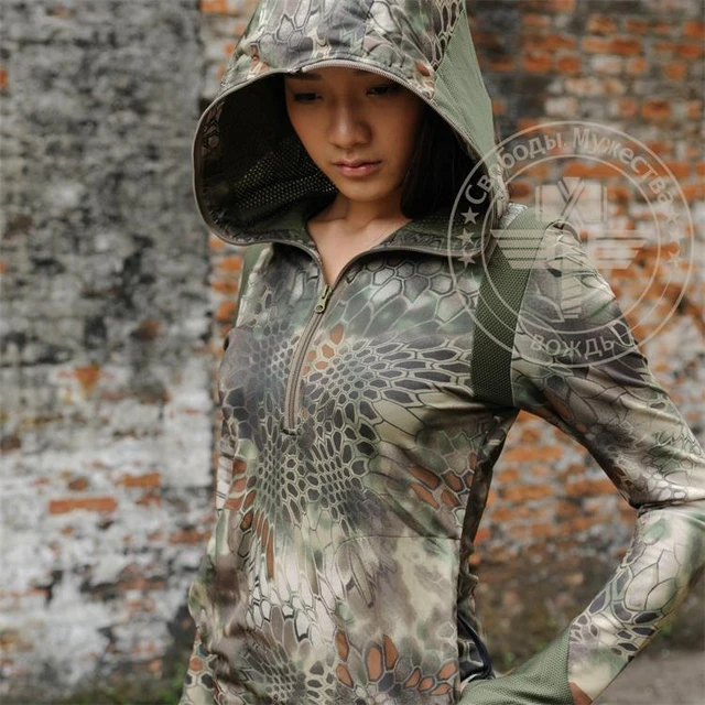 Military Airsoft Outdoor Camouflage Kryptek Typhon Camo Women