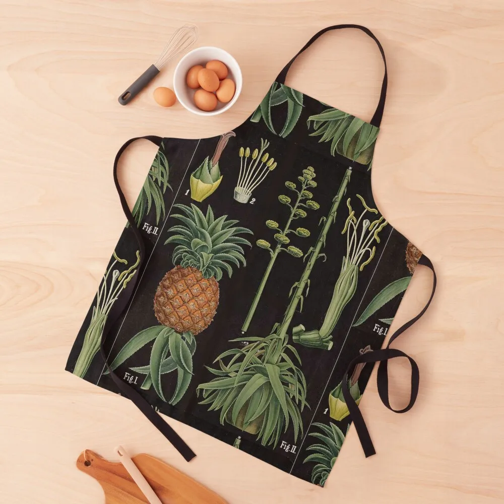 

Botanical Pineapple Apron restaurant accessories kitchen girl Apron