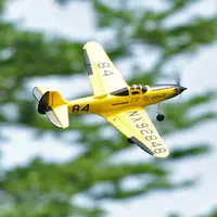 TOP RC HOBBY 402mm Mini P39 2.4G 4CH 6-Axis Gyro One Key Aerobatics U-Turn EPP Scaled Warbird RC Airplane RTF Compatible OpenTX 1