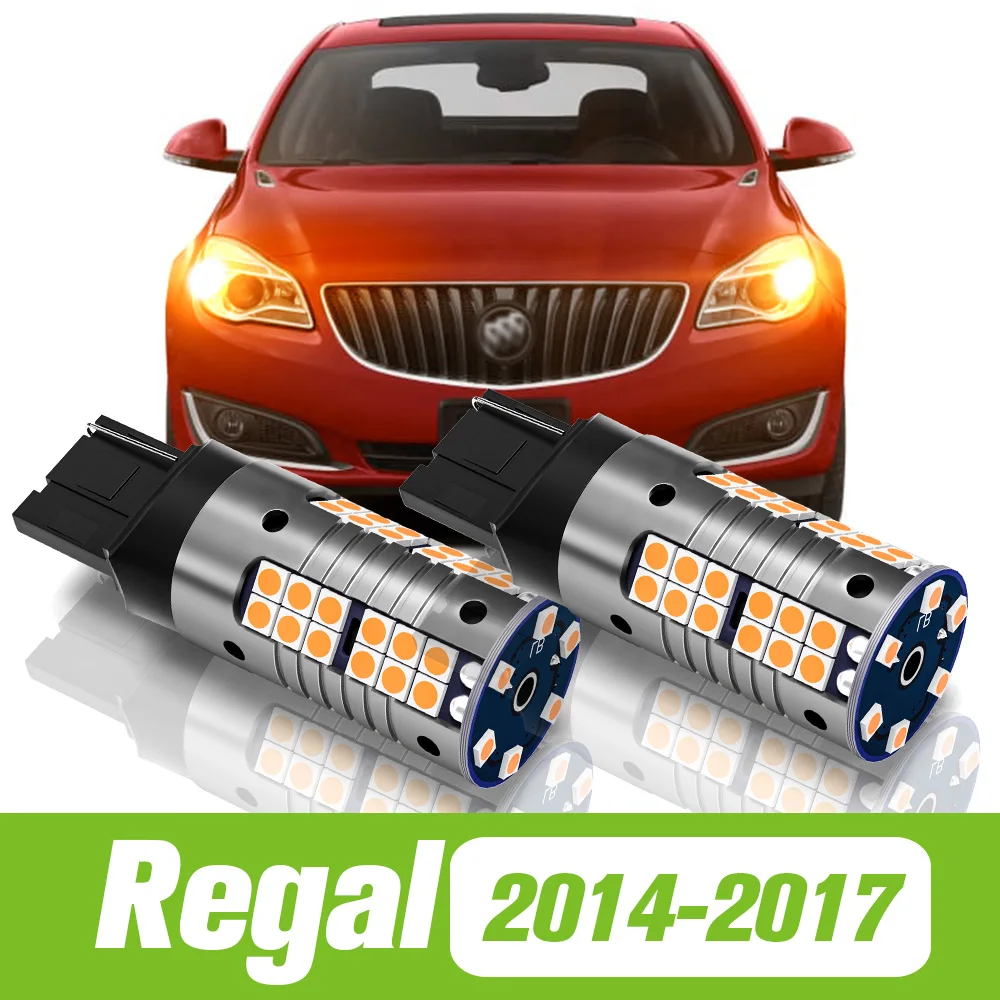 

2pcs For Buick Regal 2014-2017 LED Turn Signal Light Turning Lamp 2015 2016 Accessories