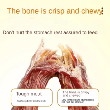 Dog Snacks Air Dried Duck Neck Dog Chew Training Food Tooth Cleaning Bone Molar Bite-resistant Dog Snacks Puppy Molar Stick 2