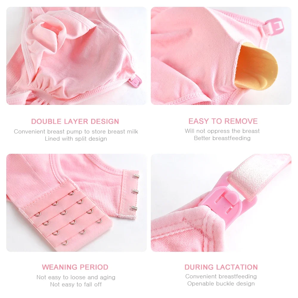 Nursing Bra Breast Pump Special Maternity Bra Hand Free Pregnancy Clothes Breastfeeding Accessories Pumping Bra Can Wear All Day 4