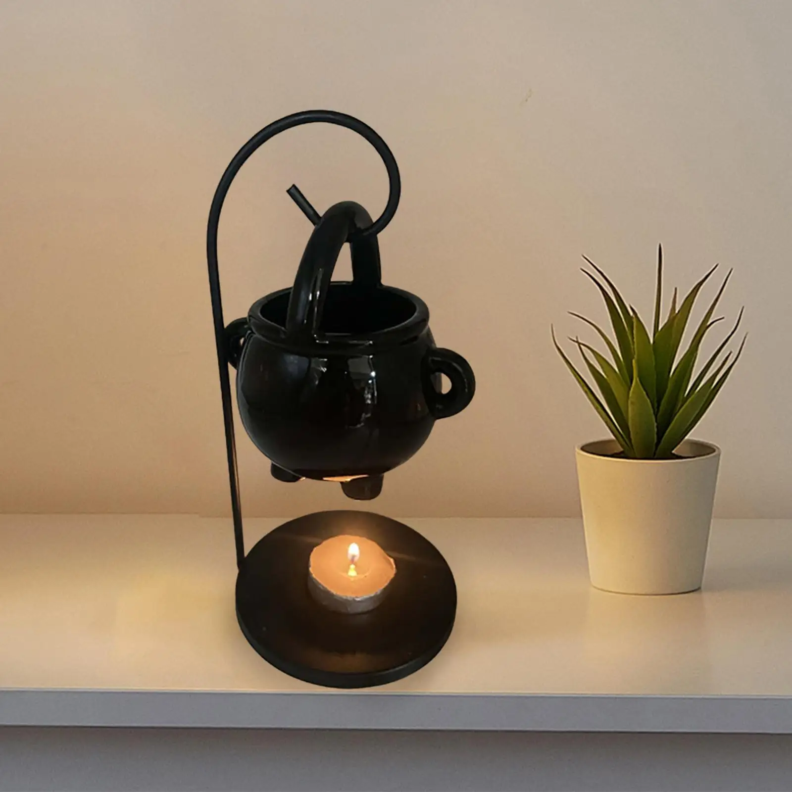 세라믹 에센셜 오일 버너 용융 선물 용광로 워머, Tealight 양초 거치대 디퓨저, 거실 집들이 홈 데코