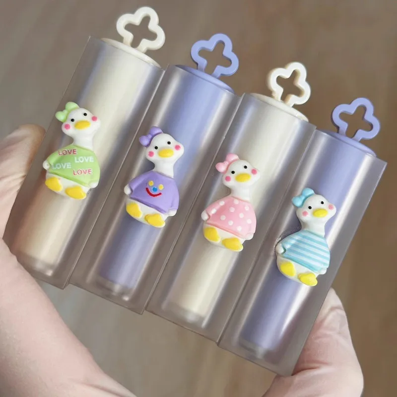 

10/30/50pcs 12.1mm Empty Lip Balm Tube Lipstick Tube Cute Cartoon Lip Balm Container For Kids Cosmetic Containers Makeup tools