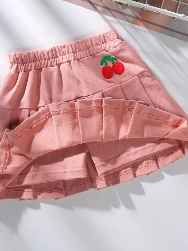 Baby Toddler Children Clothing School Girls Skirt Bottoming Princess Pleated Skirts Kids Short SKirt Summer Child Clothes CL829