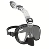 Panoramic 180° Snorkel Mask - Anti-Leak & Anti-Fog Half Face Scuba Diving Goggle for Snorkeling