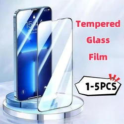 Premium Tempered Glass Screen Protector with Black Edge - 2PCS