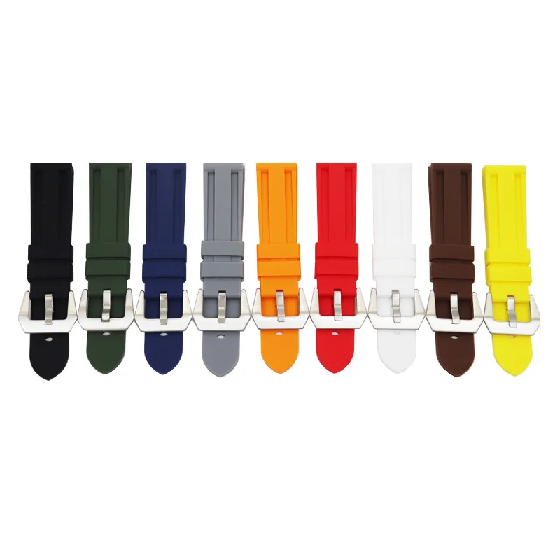 High Quality Silicone Waterproof Sport Watch Strap Replacement