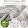 100% Mulberry Silk Sleeping Mask Eyepatch Blocking Light Eyemask Soft Padded Travel Sleeping Aid for Sleep Patch Slaapmasker 3