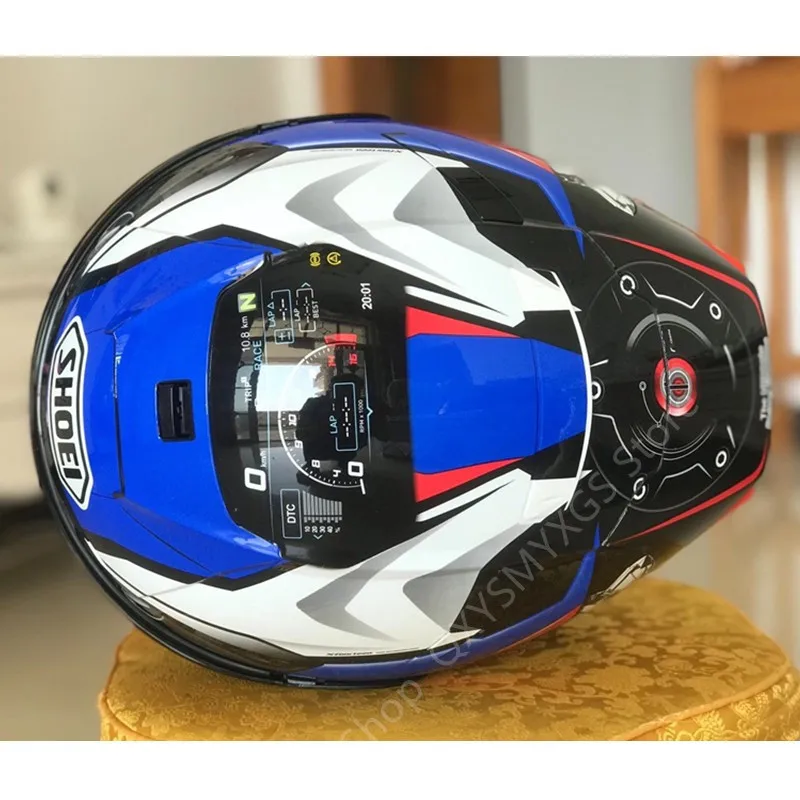 

2024 Full Face Racing Motorcycle Helmet SHOEI X14 Helmet X-Fourteen R1 60th Anniversary Edition Blue Helmet Casco De Motocicle