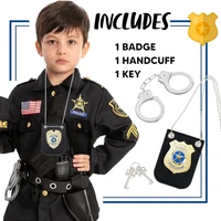 Spooktacular Creations Police Pretend Play Toy Set for School Dress Up Pretend Play, Detective Role Play, Christmas Basket Gifts 2