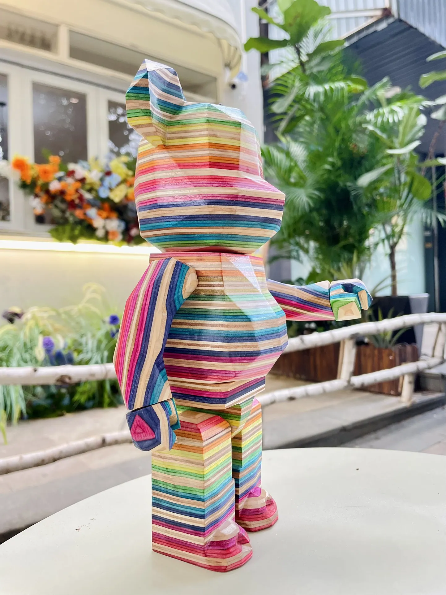 BE@RBRICK カリモク VERTICAL 400％ Be@Rbrick カリモク Fragment Design Haroshi Vertical Bearbrick 400