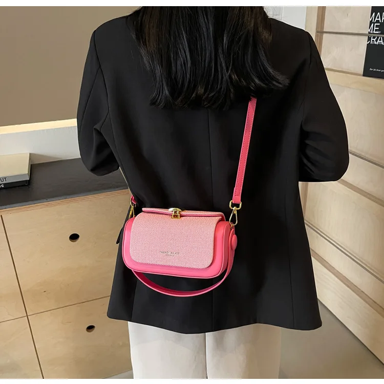 Mini Square Crossbody Bag - Luxury Designer Handbag Box Shape Satchel