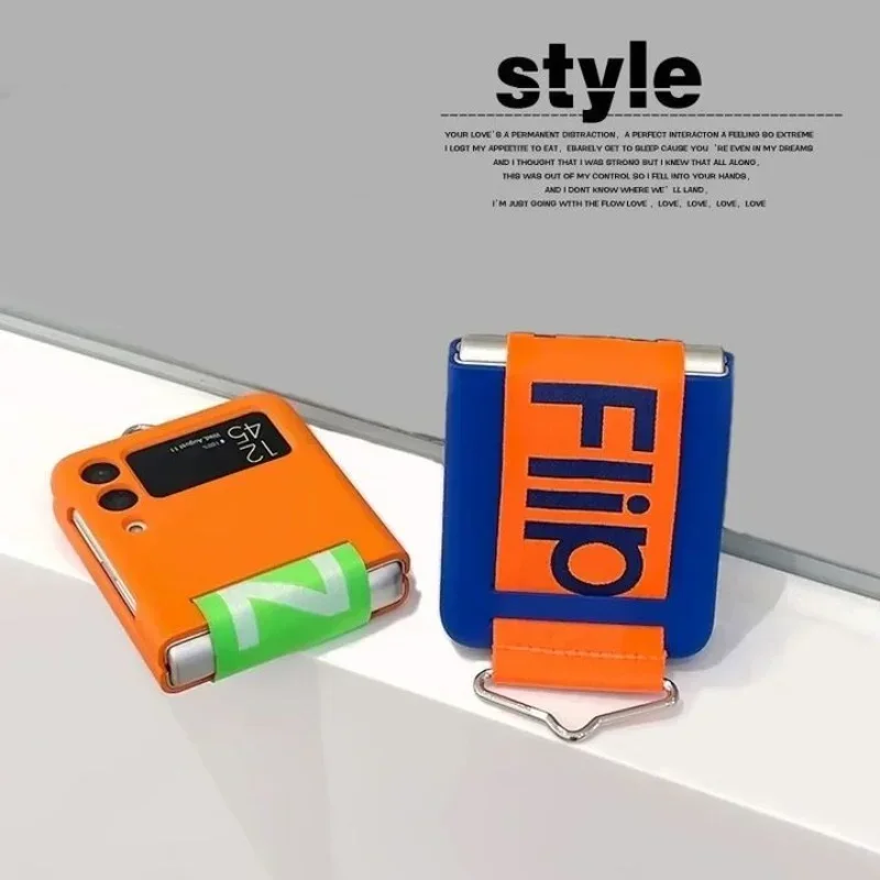 Luxury Shockproof Wristband Case with Hard Flip Cover