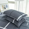 100% Pure Cotton 48cm * 74cm Grid Pillowcase, Landscape Cotton Pillowcase,Beauty Printed Pillowcase Bedroom Cover 1