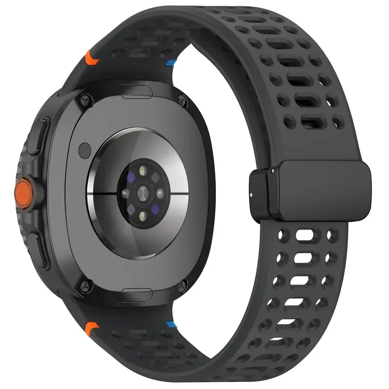 Magnetic Silicone Breathable Lightweight Unisex Watch Band