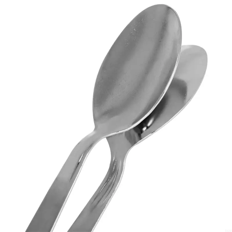583F Spoon Castanets Musical Instrument Child Musical Spoon Instrument Toy Percussion Instruments Kids Adults Music Toy