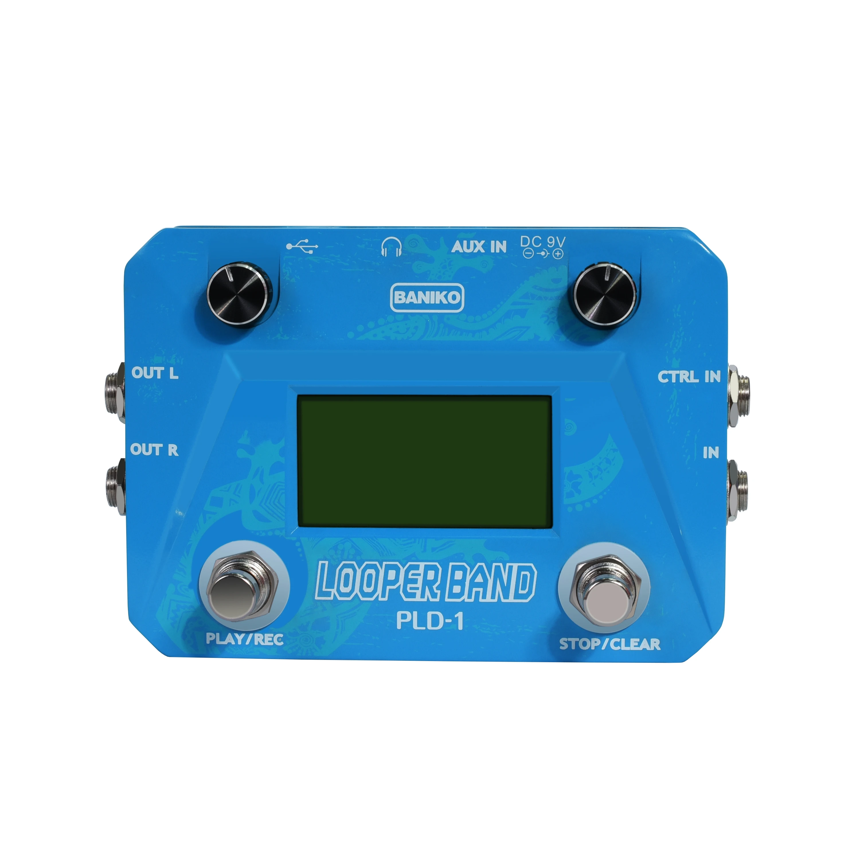 Baniko Lbl01 Guitar Beat Loop Pedals Drum Looper Machine 40 Drums