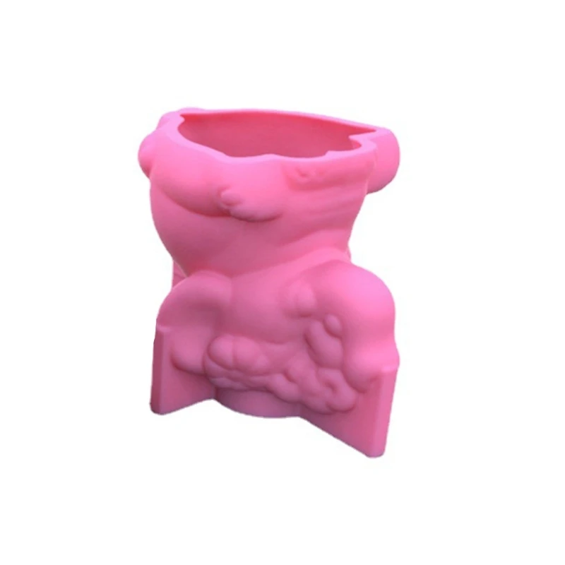 Elephant Planter Silicone Mold Flower Pot Concrete Mold Animal Statue Cement Gypsum Mold Flower Vase Epoxy Casting Mold