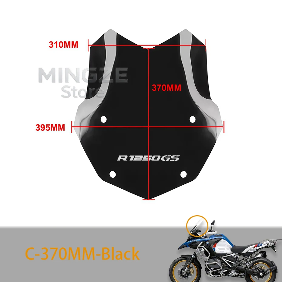 Motorrad Windschutzscheibe Für BMW R1200GS R1250GS Für Adv R 1250GS 1200GS Windschutzscheibe R1250GSA 2013-2025 Windabweiser Schutz – Detail 18