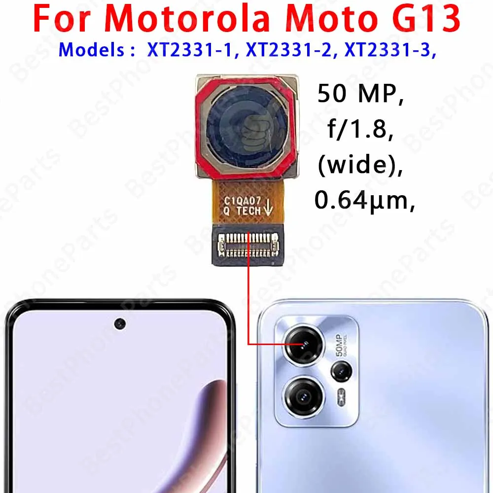 Enhanced Smartphone Camera Module Flex Cable - Front and Back Selfie/Main Lens Replacement Parts
