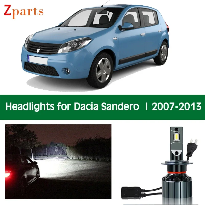 CarHeadlampFor20072013RenaultDaciaSanderoStepwayLEDHeadlight