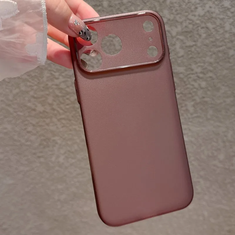 รูปสินค้า เคสซิลิโคนบางเฉียบ นุ่ม หรูหรา สำหรับ iPhone 17/16/15/14/13/12/11 Pro Max
