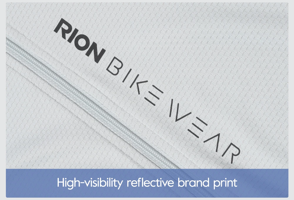 RION Herren Fahrradtrikot mit langen Ärmeln, Trikots, Mountainbike, MTB-Shirts, UPF 50+, Sonnenschutz, Pro-Team-Kleidung, reflektierend, 15 ℃ -24 ℃ – Detail 10