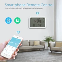 4 in 1 Tuya Smart Wifi Temperature Humidity Illuminance Sensor Remote Monitor Thermometer Hygrometer with APP Alerts Support Ale - Image 6