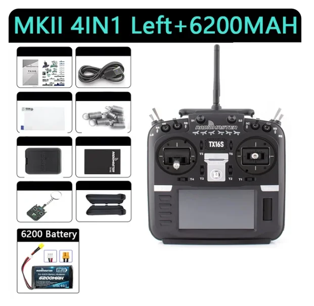 RadioMaster TX16S MK Ⅱ 4IN1 プロポ送信機 Amazon | 【新モデル】RadioMaster TX16S MKⅡ プロポ送信機 2.4